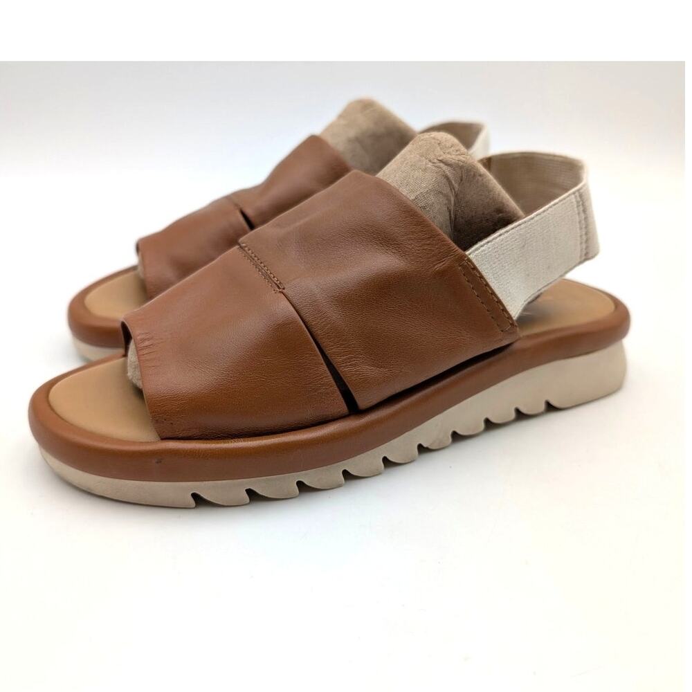 The Flexx Wave Too Slingback Sandal Open Toe Women's Brown Size US6.5 EU37.5